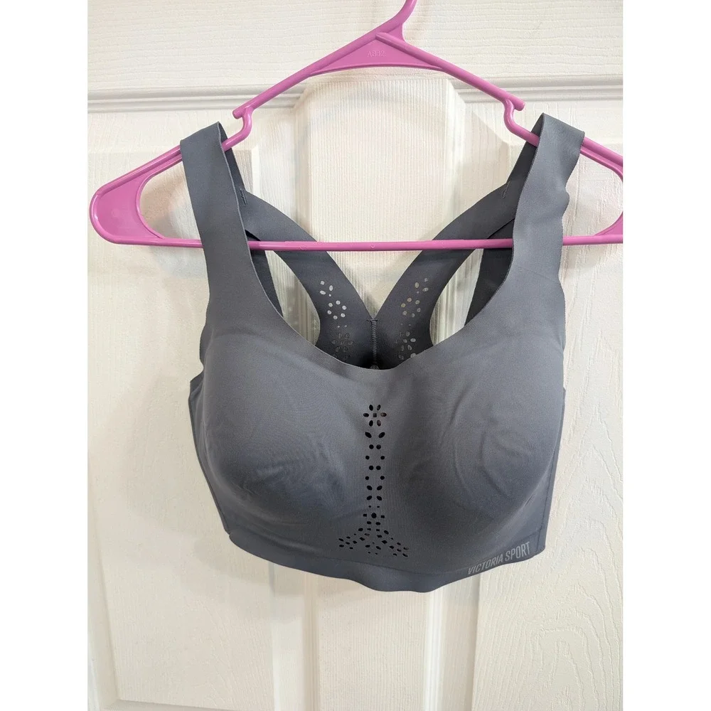 Victoria Sport Angel Max‎ Sports Bra Womens 32DD Gray High Impact Racer